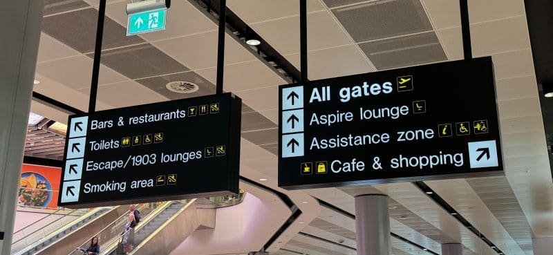 Airport Wayfinding Signage factory