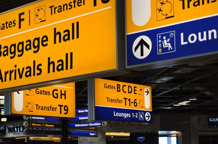 Airport Wayfinding Signage factory