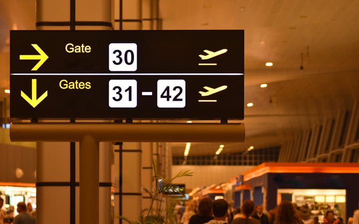 Airport Wayfinding Signage factory