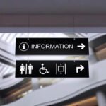 Custom Directional Signs for hotel