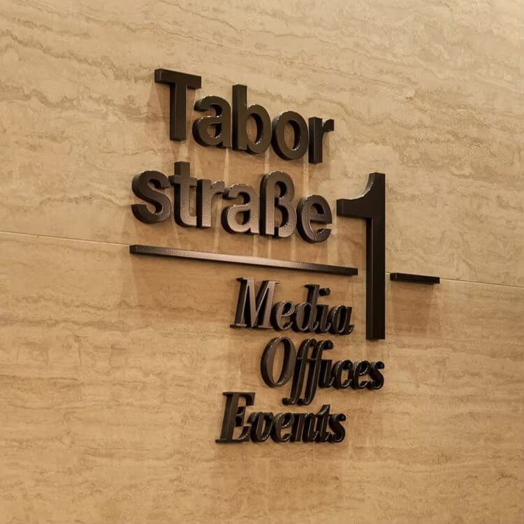 Custom Directional Signs for hotel