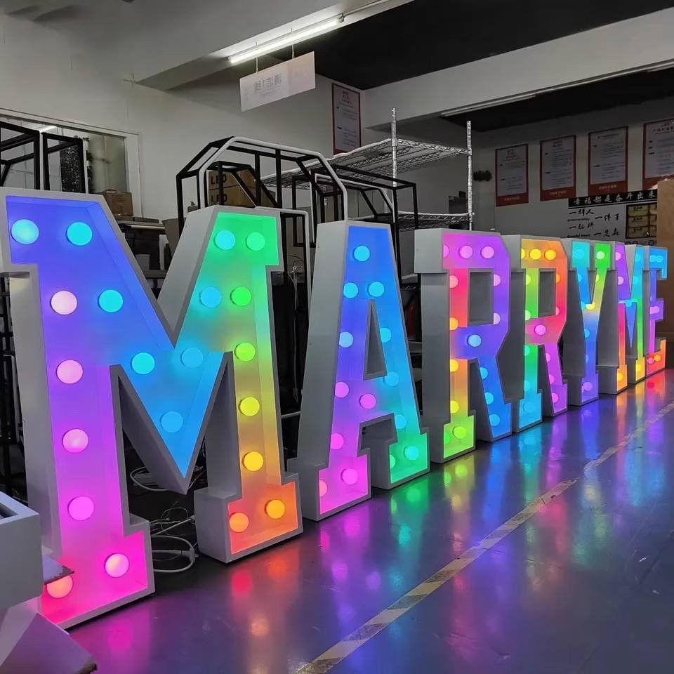 marquee letters