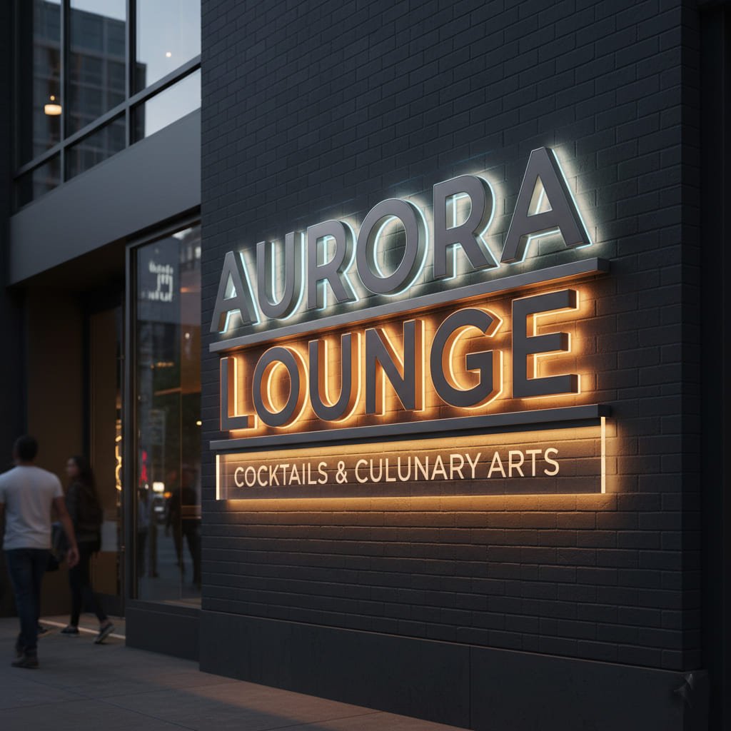 Acrylic & Backlit Marquee Letters