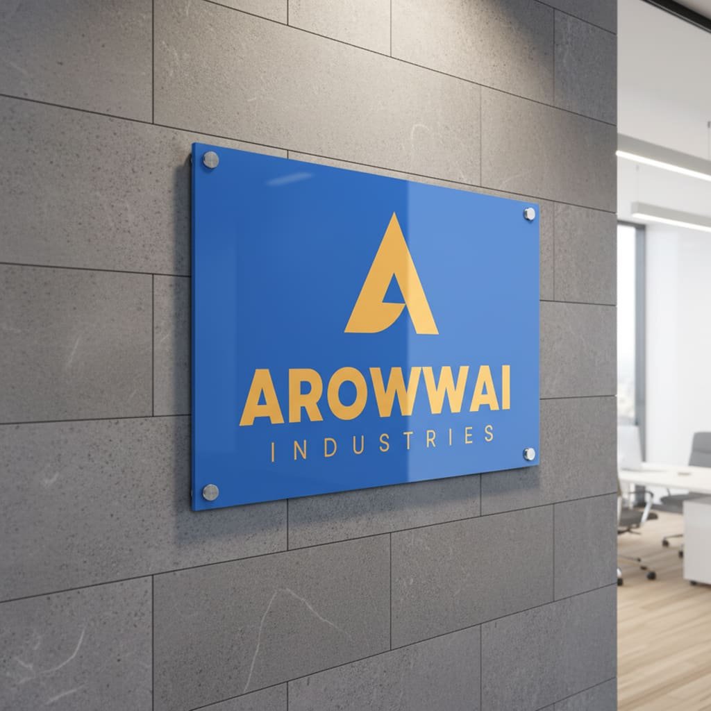 Custom Acrylic Signs for Indoor Use​