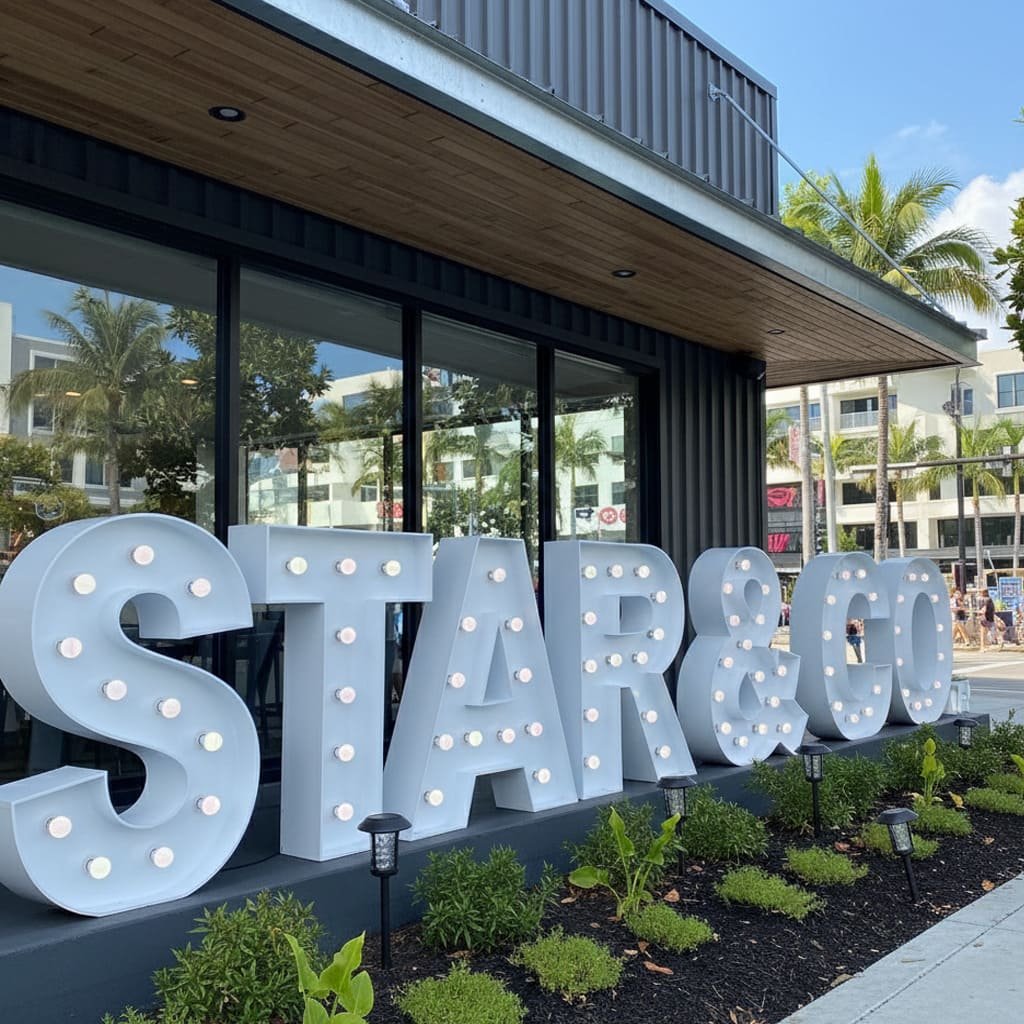 Custom Marquee Letters for Outdoor Use