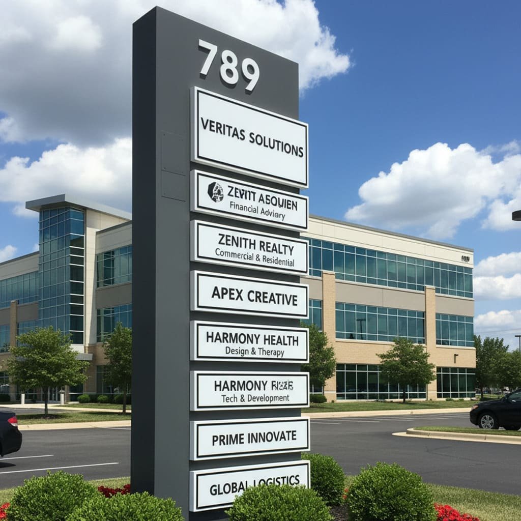 Custom Monument Signs for Outdoor Use