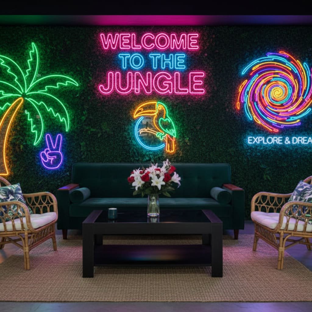 Custom Neon Signs for Indoor Use​