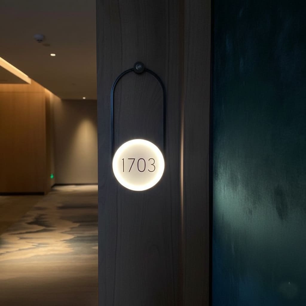Door Number Signs for Hotels & Resorts
