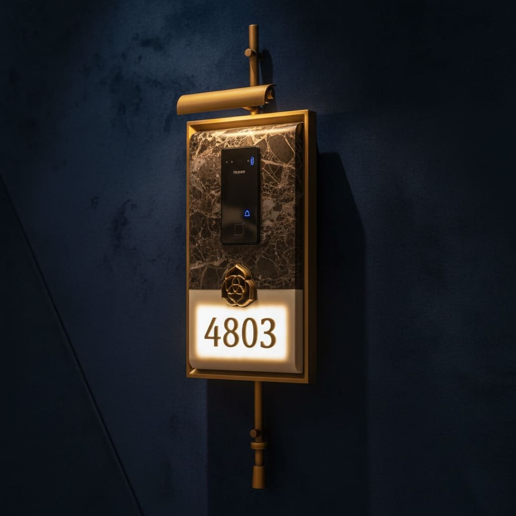 Door Number Signs for Hotels & Resorts