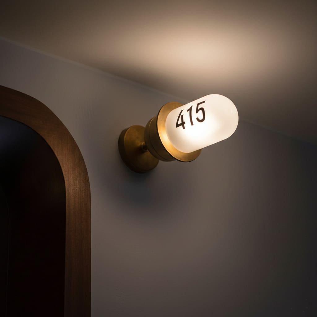 Door Number Signs for Hotels & Resorts