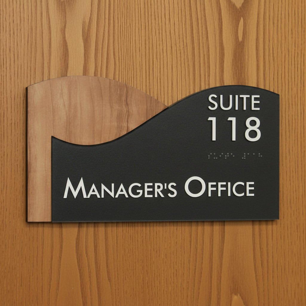 Door Number Signs for Office Buildings