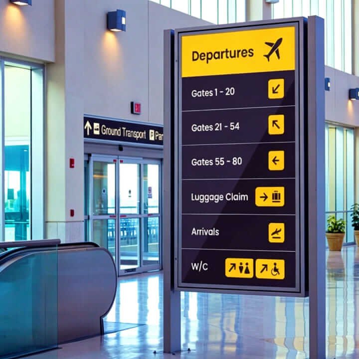 Freestanding Signs for Indoor Use