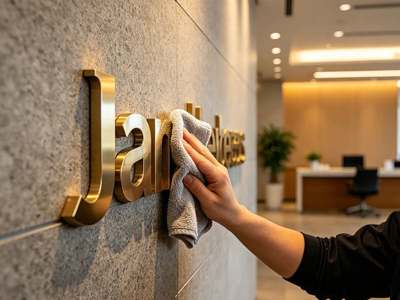Lobby Signs 101: Boost Your Office Reception Area Design